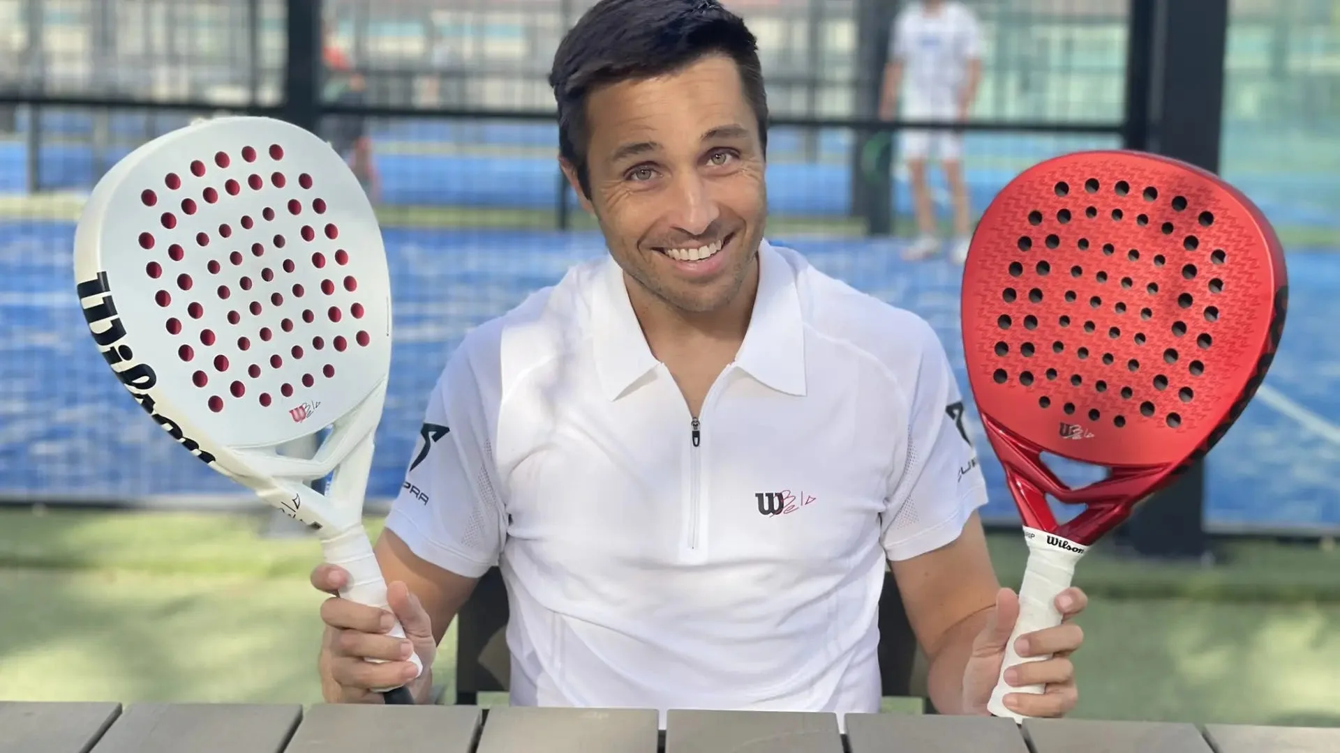 Fernando Belasteguín op de padelbaan